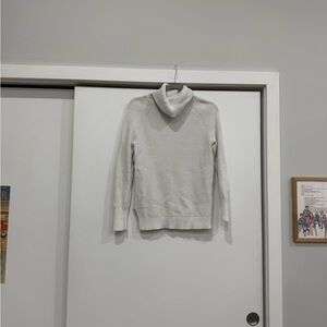 J. Crew Cream Turtleneck Sweater